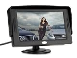 4.3 Inches TFT LCD Digital Car Rear View Monitor with Baffle
