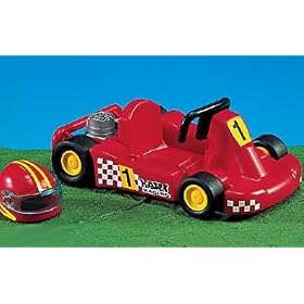 Click here to buy Playmobil 7689 Red Go Cart by Playmobil.