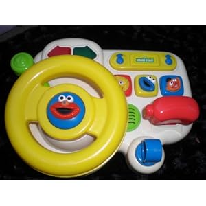 Sesame Street Elmo Driver Toy by 