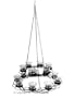 15 Glass Votive Candle Holder Hanging 2-tier Chandelier