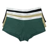 Uranus Apparel Soyshorts Underwear - Earthy Pack NEW: Green, Black, Beige - Made in USA