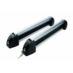 Cartrend 70228 Skitr�ger-Set "ALU 4" aus Aluminium, f�r 4 Paar Ski oder 1 Snowboard, abschlie�bar, T�V-gepr�ft
