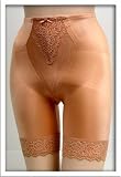 Venus Orange Lace Trim SATIN LONG GIRDLE SHAPER #3878 S