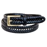 Dockers Men's 30mm Glazed Top Braid Belt