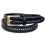 Dockers Men's 30mm Glazed Top Braid Belt