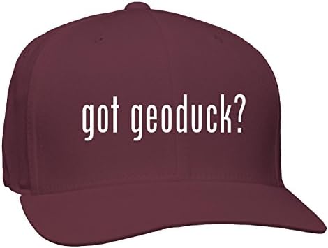 got geoduck? - Adult Baseball Cap Hat, Maroon, Large/X-Large