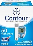 TEST STRIPS BLOOD GLUCOSEUSE W/9545 METERS 50/BX Bayer Healthcare LLC, Diabetes Care