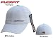 Original Flexfit Cap Magic Soft Washed mit Logo "Speed" in Silbergrau
