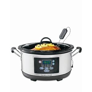 Hamilton Beach 33966 Set 'n Forget 6-Quart Programmable Slow Cooker by Hamilton Beach