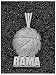 Logo Art Alabama Crimson Tide Sterling Silver Basketball Pendant