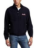MLB Atlanta Braves  Mens Windtec Astute Full Zip Windshirt, Navy Blue, Small