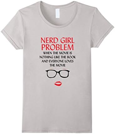 Women's Nerd Girl Problem When the Movie is Nothing Like The Book Large Silver