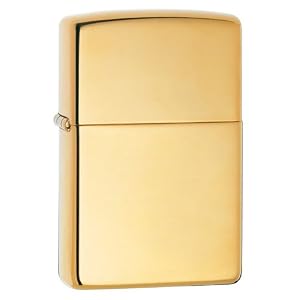 Zippo High Polish Brass Pocket Lighter $14.59