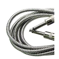 METALLFLEX GITARREN- und INSTRUMENTENKABEL KLINKE - KLINKE 3M MIT UNVERW�STLICHEM METALLMANTEL