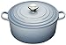 Le Creuset 24 cm Cast Iron Round Casserole, Coastal Blue