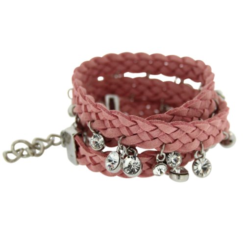 Sweet Deluxe Damen-Wickelarmband/Kette Daisy rose 18-60 cm 00374 Preisvergleich