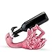 True Fabrication 5302 Polyresin Flirty Flamingo Bottle Holder, Multi Color