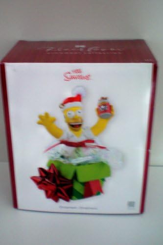 Homer Simpson of The Simpsons Christmas Tree Holiday Ornament Ornement - NEW IN BOX