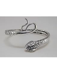 Very Heavy Weight Sterling Silver Snake Bracelet