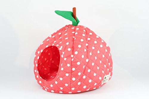 (Apple) Fruits Beds for Hedgehogs , Hamsters and Other Small Animals. Easy to Clean. Machine Washable. Water Washable. Hand-made.HIDE OUT.