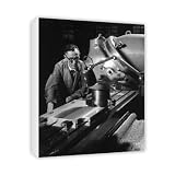 Industrial metalworking - Canvas - Medium - 30x45cm