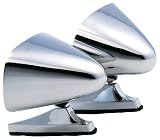 Fit System 1600 Dual Sport Mirror Universal Chrome 5 7/8