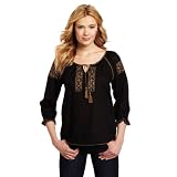 Lucky Brand Women's Rhiannon Peasant Top