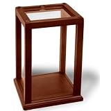 Wood-Trimmed Display Case