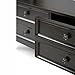 SIMPLIHOME Bedford SOLID WOOD Universal TV Media Stand, 53.9 inch Wide, Living Room Entertainment Center, Storage Cabinet with Glass Doors, for Flat Screen TVs up to 60 inches in Dark Tobacco Brown