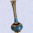 Egyptian Wadjet urn statue Eye of horus vase sculpture (Digital Angel Decor)