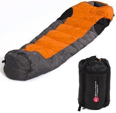 Mummy Sleeping Bag 5f/-15c Camping Hiking with Carrying Case Brand New