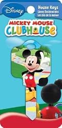 Mickey Mouse Clubhouse Kwikset KW1 House Key