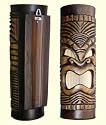 Tropical Decor Tiki Face Bar Night Light Sconce Wall Lamp T1