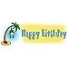 Monkey Happy Birthday Banner
