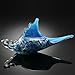 Anecdotal Aardvark Blue Murex Shell Art Glass