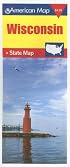 American Map Wisconsin State Travel