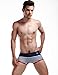 SEOBEAN Mens Low Rise Sexy Swimwear Boxer Brief Trunks 2241