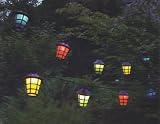 Design Garten Party Lichterkette Laterne 20 Lampen 14,5 Meter