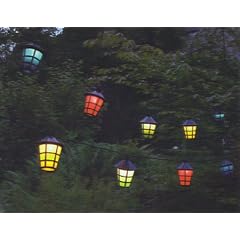 Design Garten Party Lichterkette Laterne 20 Lampen 14,5 Meter