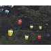 Design Garten Party Lichterkette Laterne 20 Lampen 14,5 Meter