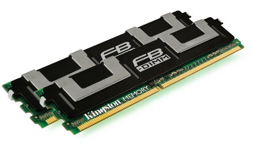Kingston ValueRAM 8GB 667MHz DDR2 ECC Fully Buffered CL5 DIMM (Kit of 2) Dual Rank x4 Desktop Memory