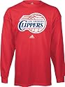 Los Angeles Clippers Adidas Primary Logo Long Sleeve T-Shirt