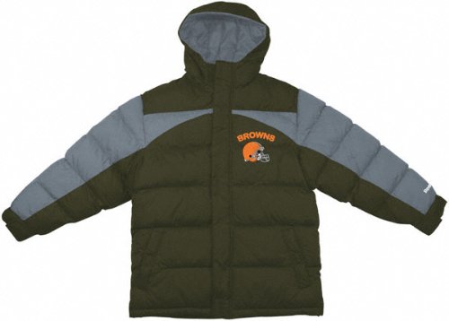 Cleveland Browns Youth Heavyweight Quilted Parka