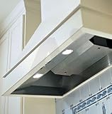 Review Vent-A-Hood  / Vent-A-Hood BH240SLDSS Decorative Wall Hood Liner with Dual Level Halogen Lighting and Magic Lung Filter-less Blower: 42