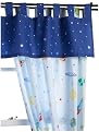 Olive Kids Out of this World 2 Panels of Drapes - 63x42"