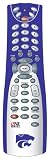 One For All 4 Device Universal Remote Control with Kansas State Logo and Colors