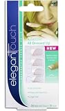 Elegant Touch All Dressed Up- Decorated Glue On False Nails 