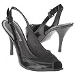 Via Spiga Malia Women's High Heel Slimback Sandal Black