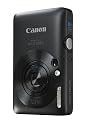 Canon Digital IXUS 100 IS Digitalkamera (12 Megapixel, 3-fach opt. Zoom, 6,4 cm (2,5 Zoll) Display, HDMI, SLIM) schwarz