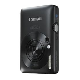 Canon - IXUS100IS - Appareil photo compact num�rique - 12,1 Mpix - Zoom Optique 3x - Ecran LCD 2,5" - Noir